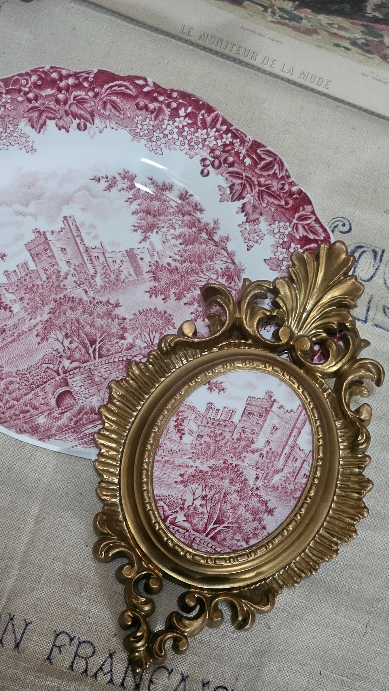 J & G Meakin English Plate Frame Model Romantic – photo 10
